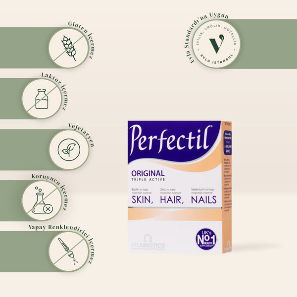 Vitabiotics Perfectil Skin, Hair, Nails 30 Tablets