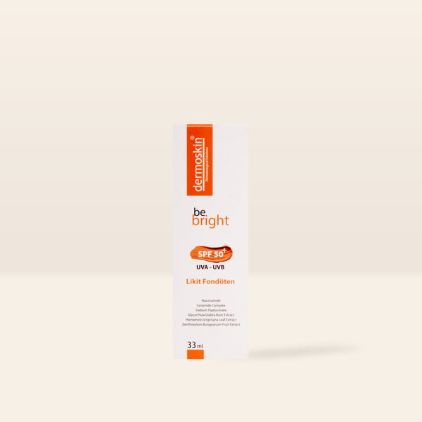 Dermoskin Be Bright SPF50+ Likit Fondöten - Light