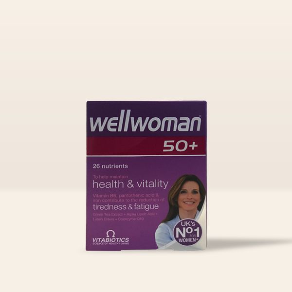 Vitabiotics Wellwoman 50+30 Tablets