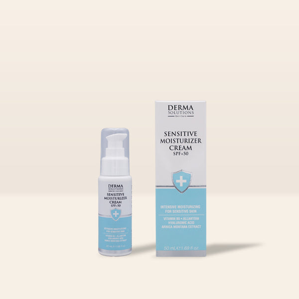 Derma Solutions Sensitive Moisturizer Cream SPF+50 50 ml