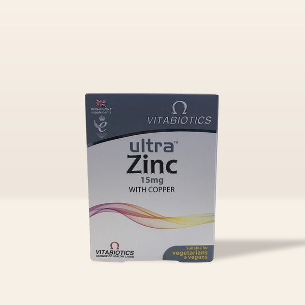 Vitabiotics Ultra Zinc 15 mg  60 Tablet