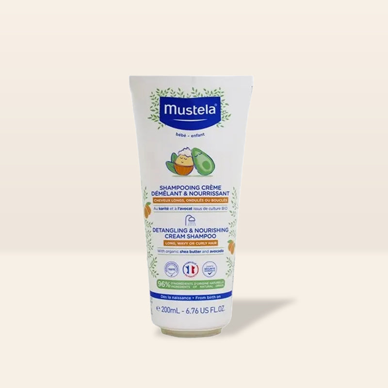 Mustela Kolay Tarama Sağlayan Besleyici Şampuan 200 ml