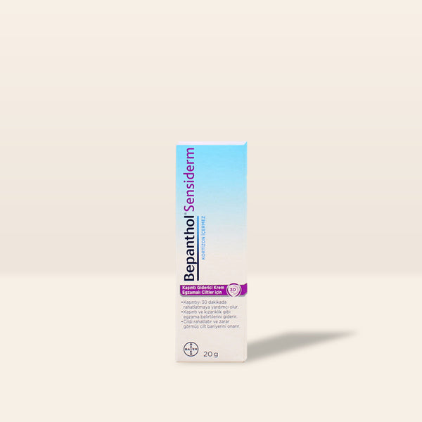 Bepanthol Sensiderm Kaşıntı Giderici Krem (Egzamalı Ciltler İçin) 20 g