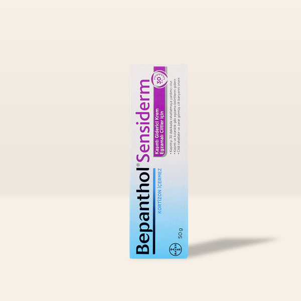 Bepanthol Sensiderm Itch Relief Cream (For Eczema Skin) 50 g