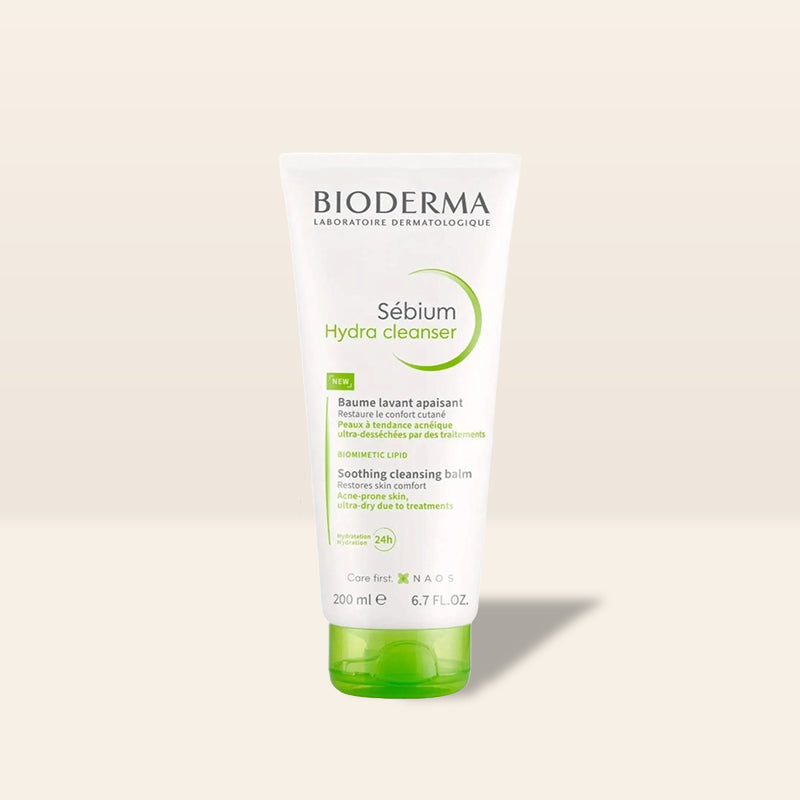 Bioderma Sebium Hydra Cleanser - Yoğun Kuruluk Yaşayan Akneye Eğilimli Ciltler İçin Temizleyici 200 ml