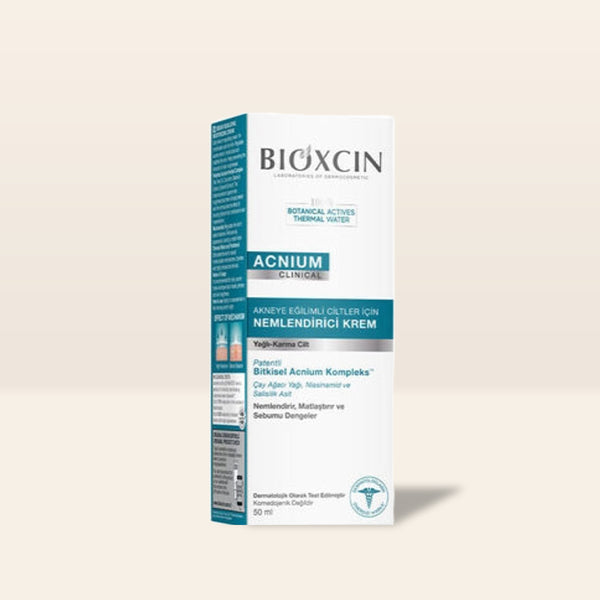 Bioxcin Acnium Sebum Dengeleyici Nemlendirici Krem 50 ml