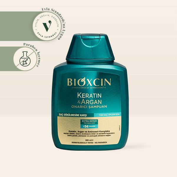 Bioxcin Keratin and Argan Repair Shampoo 300 ml