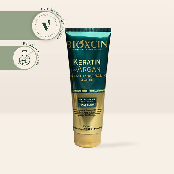 Bioxcin Keratin ve Argan Saç Bakım Kremi 250 ml