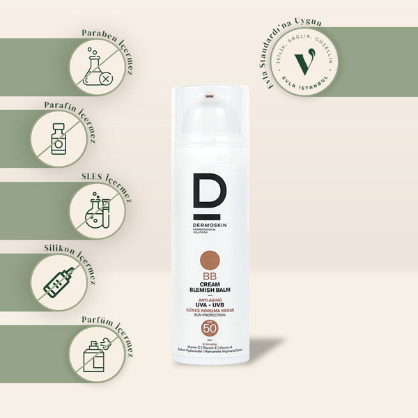 Dermoskin BB Cream Spf50 50ml