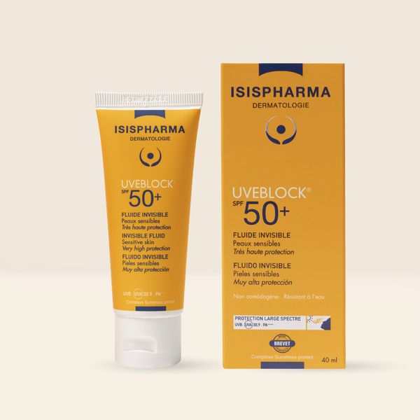 ISISPHARMA UVEBLOCK SPF50+ Fluide Invisible 40ml