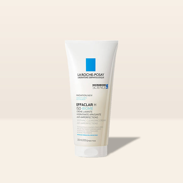 La Roche Posay Effaclar H Iso-Biome - Cilt kusurlarına eğilimli ciltler için yatıştırıcı ve temizleyici krem 200 ml