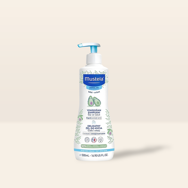 Mustela Gentle Cleansing Gel - Yenidoğan Şampuanı 500 ml