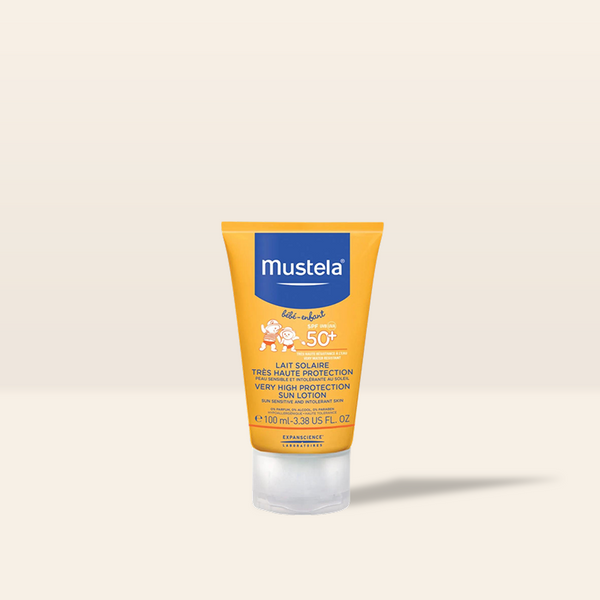 Mustela SPF 50+ High Protection Factor Children and Baby Sun Cream