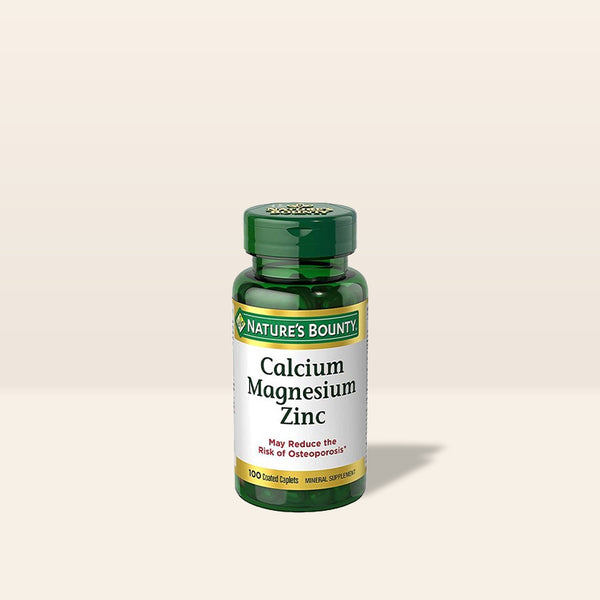 Nature's Bounty Calcium Magnesium Zinc 100 Tablets