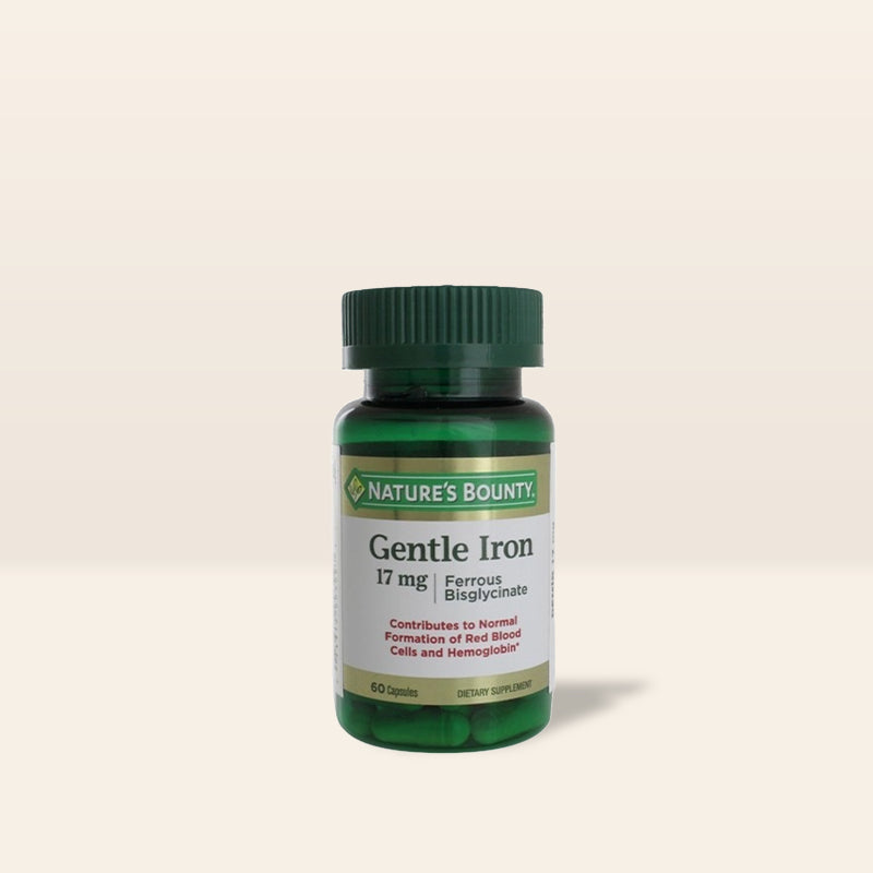 Nature's Bounty Gentle Iron 17 mg Gıda Takviyesi 60 Tablet