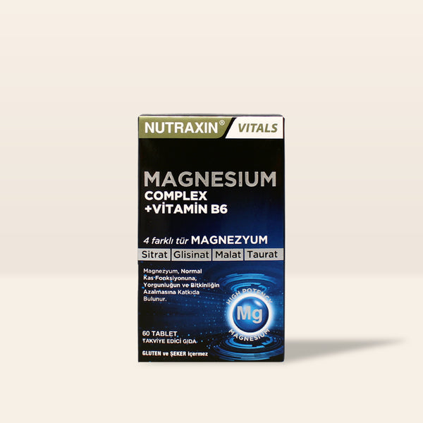 Nutraxin Magnesium Complex + Vitamin B6