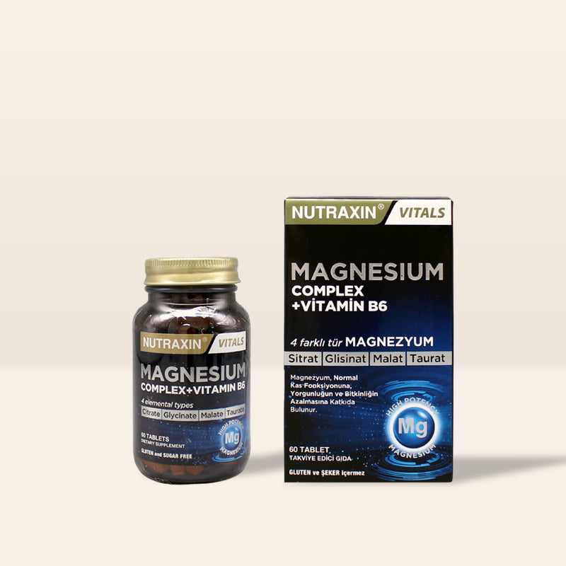 Nutraxin Magnesium Complex + Vitamin B6