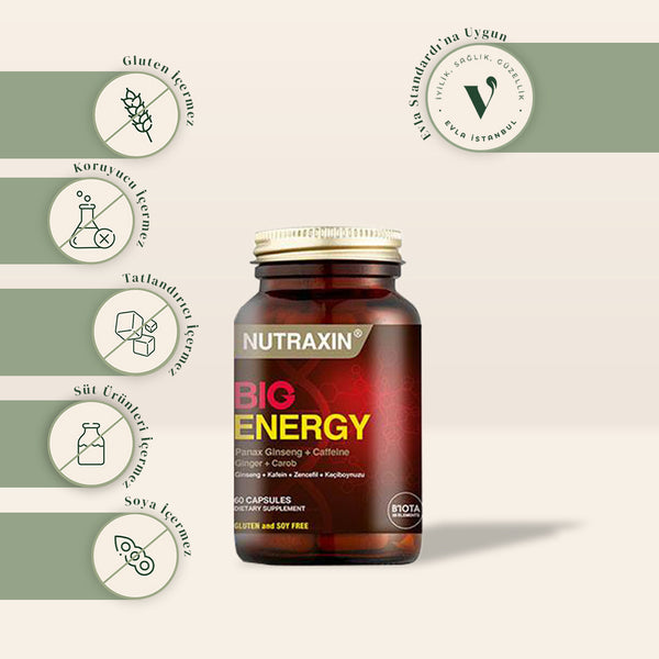 Nutraxin Big Energy Food Supplement