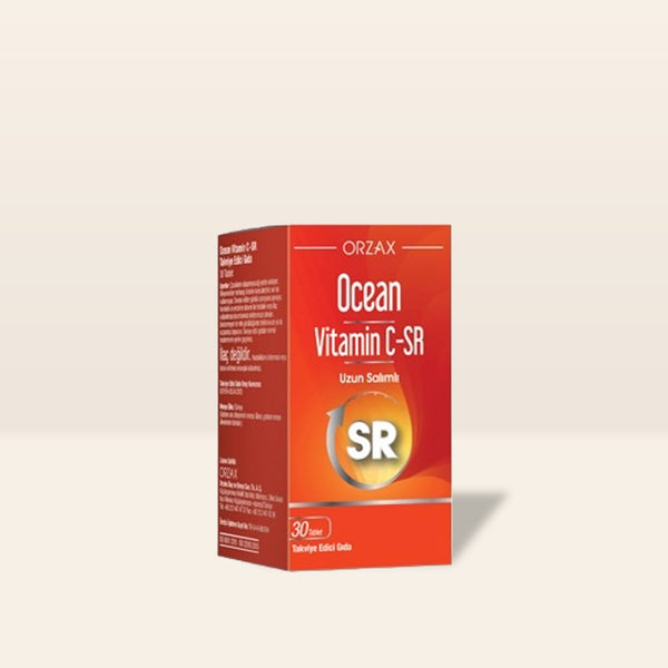 Orzax Ocean Vitamin C Sr 500 Mg 30 Tablets