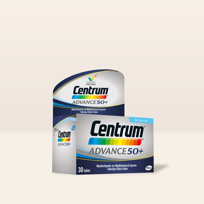 Centrum Advance Multivitamin 30 Tablets - For Over 50s