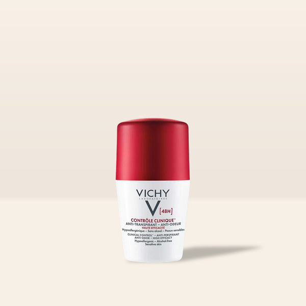 Vichy Clinical Control 96h Detranspirant Anti-Odor Anti-Excessive Sweating Roll-On