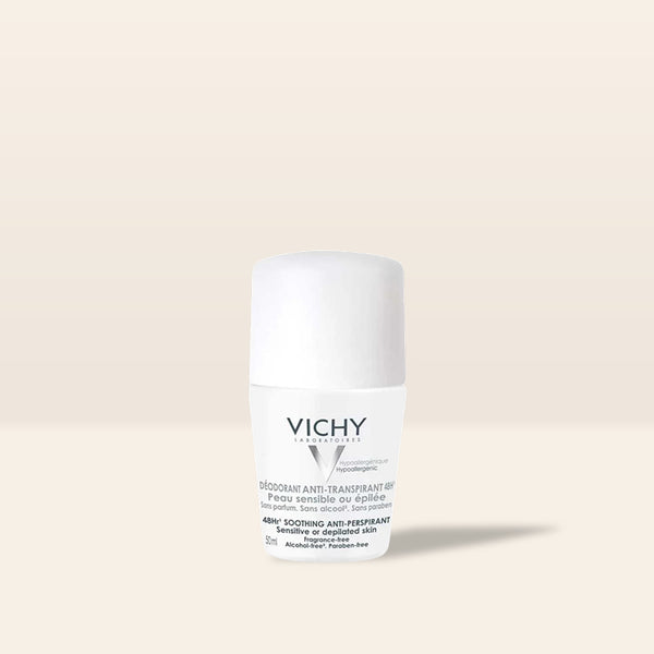 Vichy 48-Hour Anti-Perspirant Roll-On for Sensitive Skin