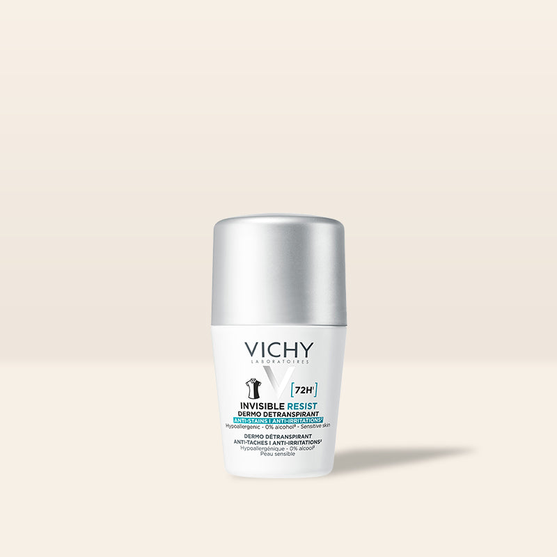 Vichy Invisible Resist 72 Saat Etkili Beyaz İz ve Tahriş Karşıtı Roll-On