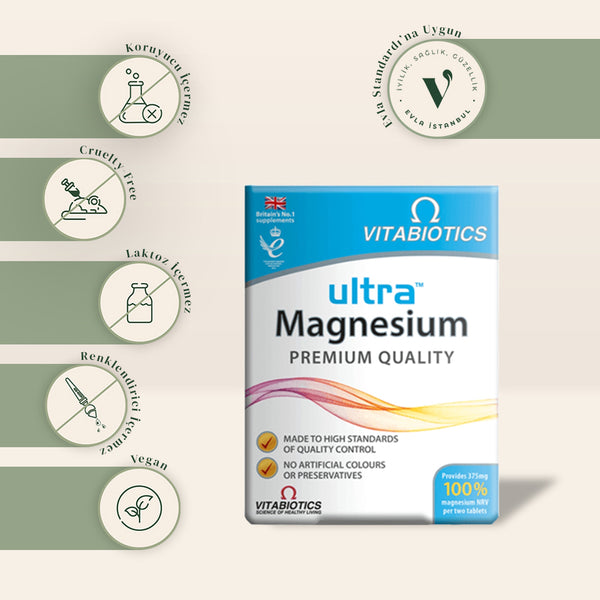 Vitabiotics Ultra Magnesium 60 Tablet