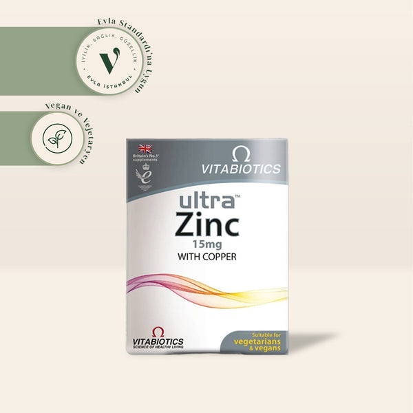 Vitabiotics Ultra Zinc 15 mg 60 Tablet