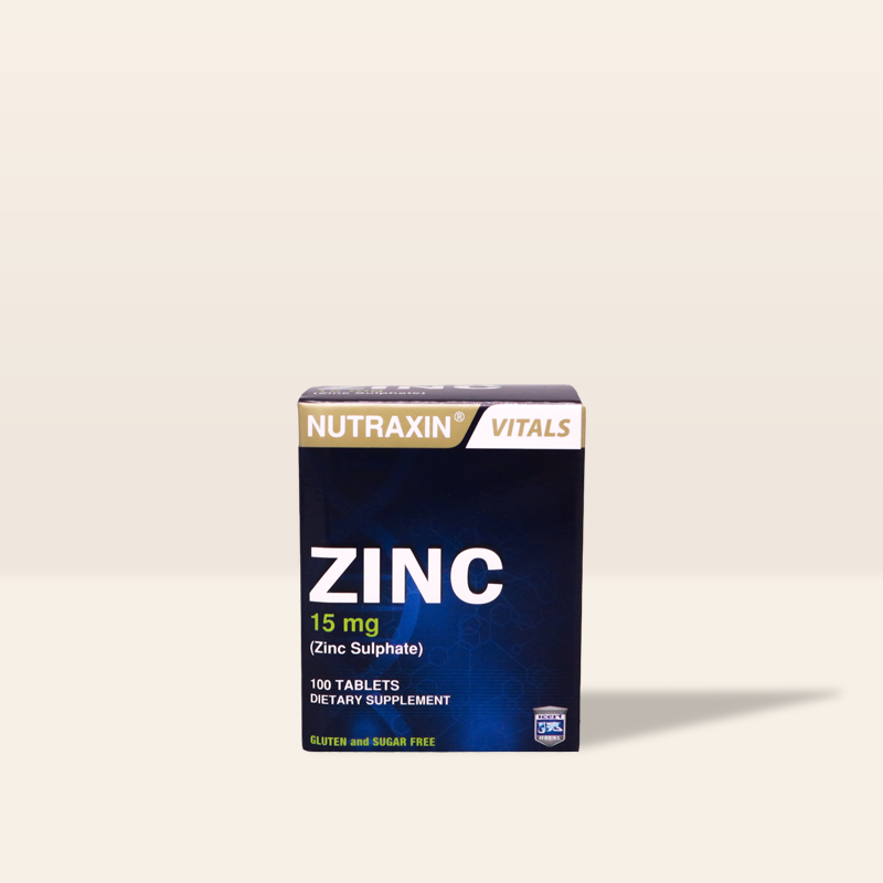 Nutraxin Zinc Sulphate - Zinc Supplement