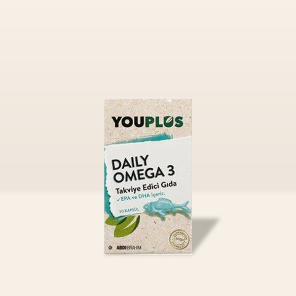 Youplus Daily Omega-3 Balık Yağı 30 Kapsül