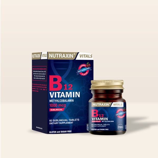 Nutraxin Vitamin B12 1000 Mg 60 Tablet