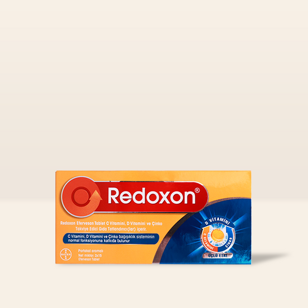 Redoxon Üçlü Etki 2x15 Efervesan Tablet