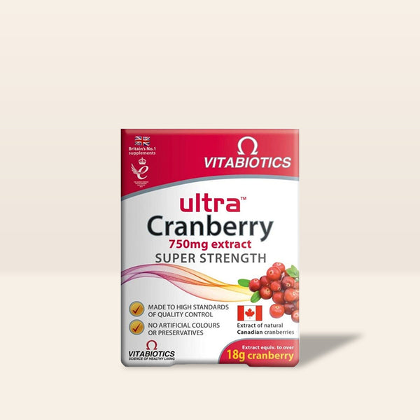 Vitabiotics Ultra Cranberry 750 mg 30 Tablet