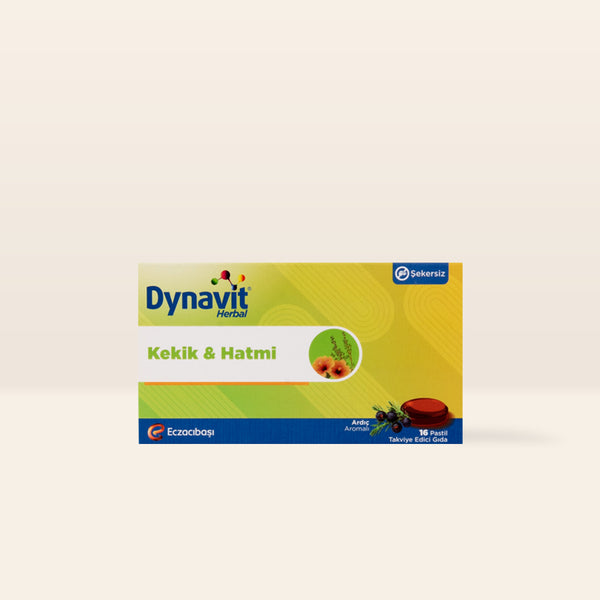 Dynavit Herbal Kekik ve Hatmi 16 Pastil