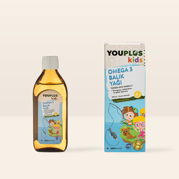 Youplus Kids Omega 3 Balık Yağı Şurup