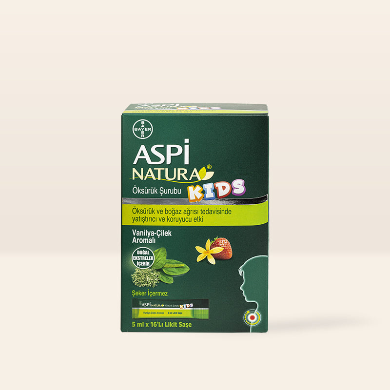 Aspi Natura Kids Strawberry Vanilla Flavored Cough Syrup (Chase)